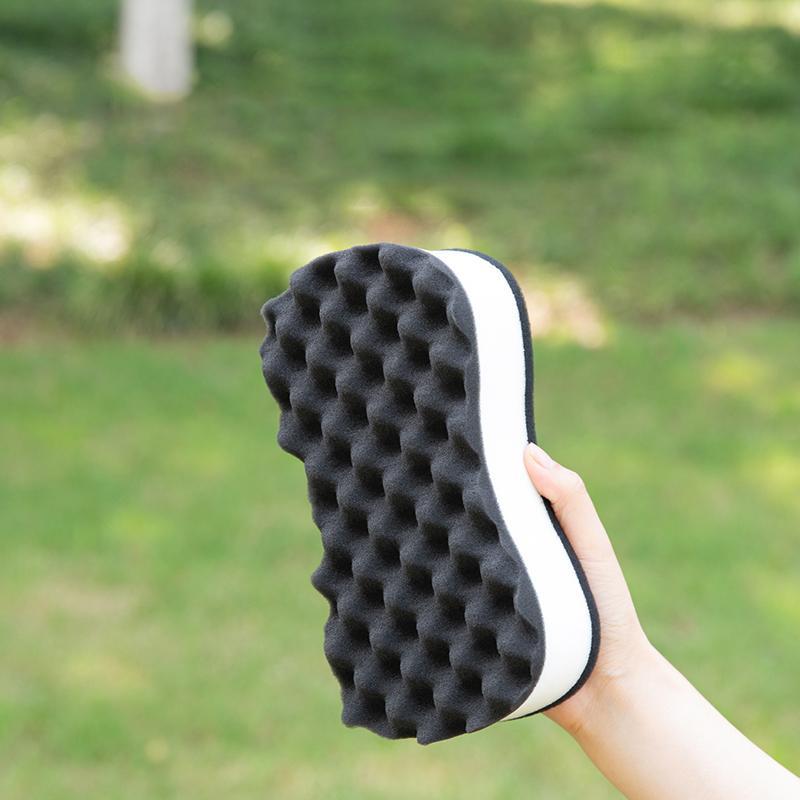 Car Cleaning Sponge, Handheld Car Wheel Cleaning Brush, Multi-functional Car Cleaning Tool for Bathroom Kitchen Car Tire Body