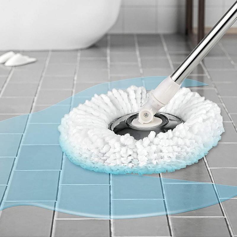 Spin Mop Replacement Head, Compatible with Most Mop Models (check your mop before ordering)