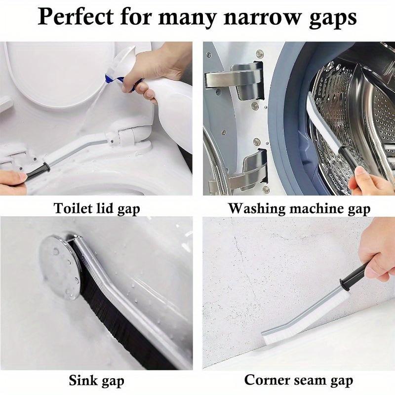 Crevice Cleaning Brush, Multifunctional Gap-Cleaning Brush, Corners Brushes for Bathroom Kitchen Tiles Window Door Slots