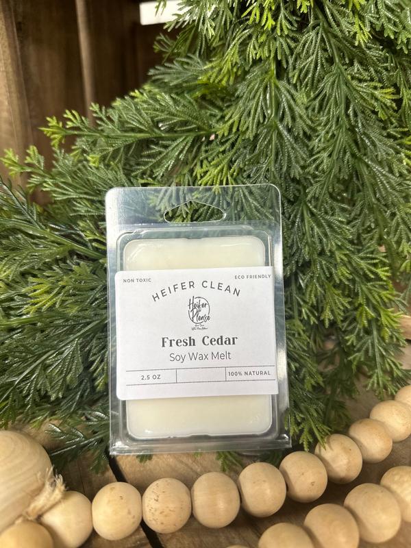 Heifer Home Soy Wax Melt | Fresh Cedar