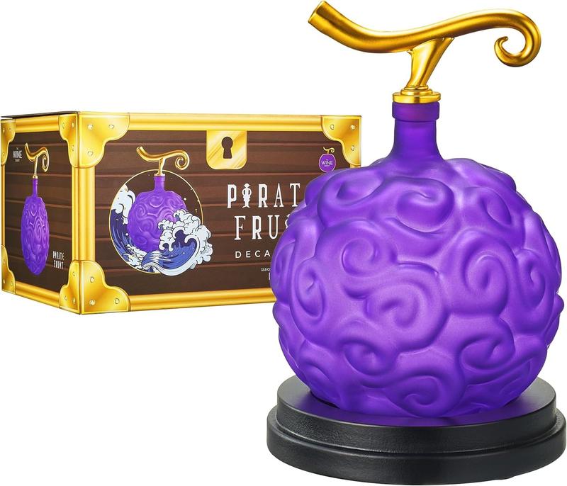 Anime Pirate Fruit Themed Decanter Drinkware Statue Decor Decorative Decor Decorative Wood Gift