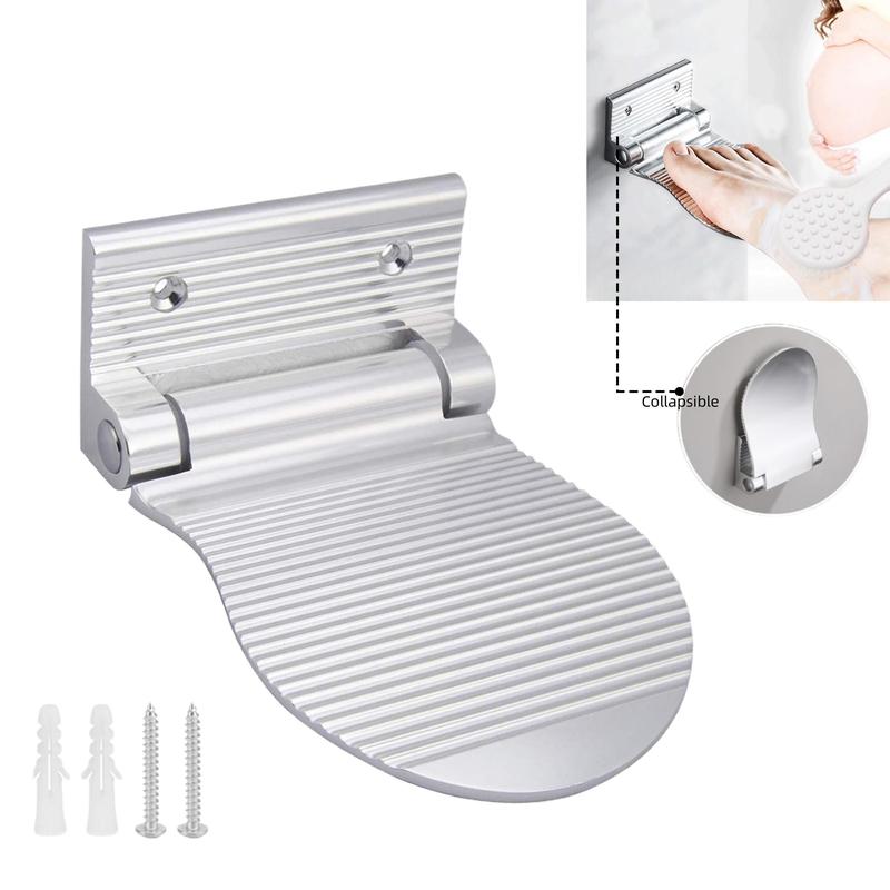 Bathroom Footrest, Sturdy and Durable Bathroom Footrest, Shower Foot Scrubber, Bathroom Safety Footrest for Elderly Pregnant