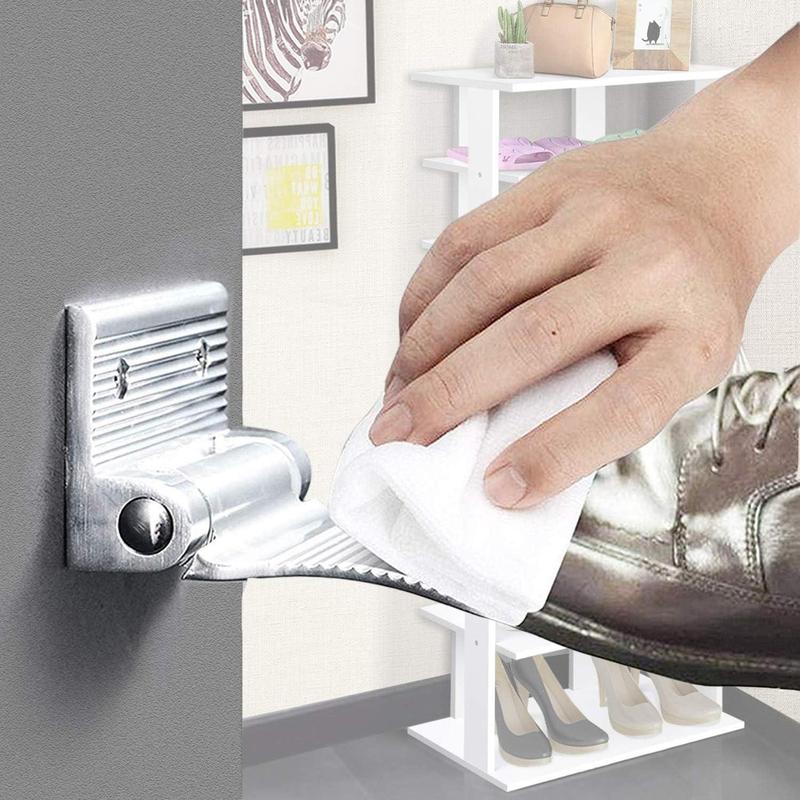 Bathroom Footrest, Sturdy and Durable Bathroom Footrest, Shower Foot Scrubber, Bathroom Safety Footrest for Elderly Pregnant