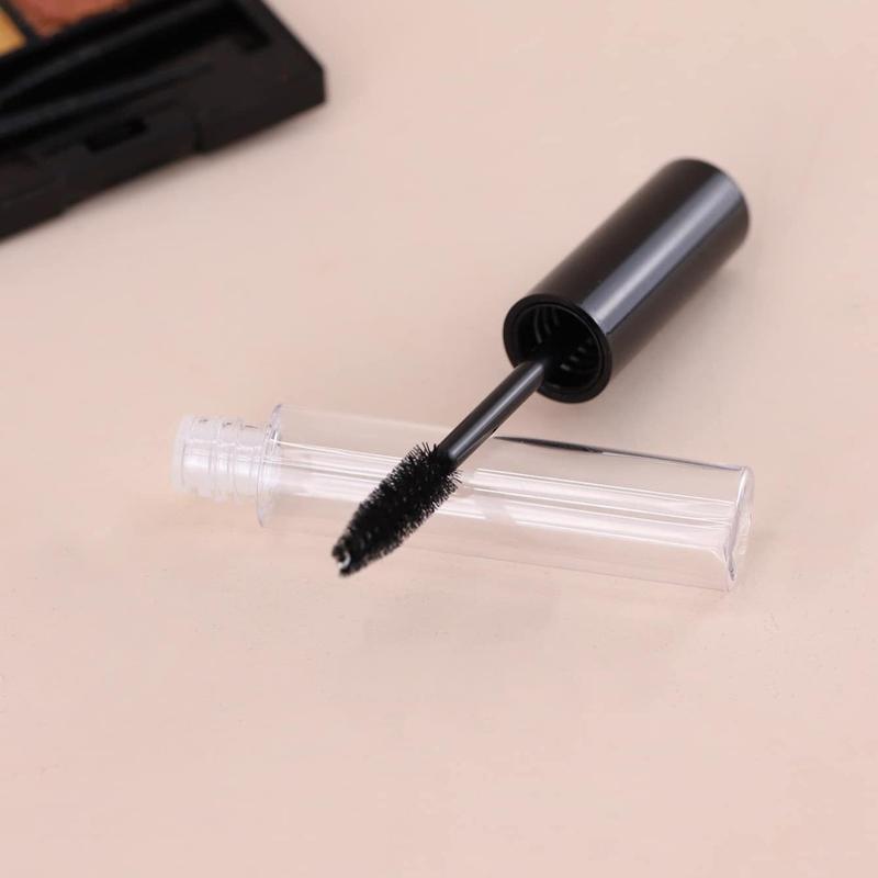 Empty Mascara Tube with Eyelash Wand, Empty Eyelashes Growth Oil Tube Container, Mascara Dispenser Bottle, Makeup Tool