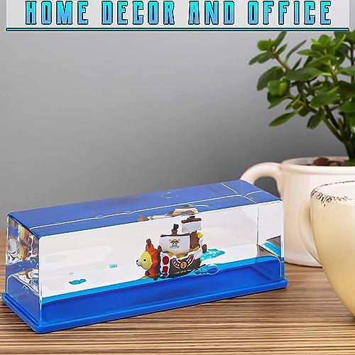 Unsinkable Boat in a Box | Fluid Drift Bottle & Model Decoration | Cute Car Ornaments & Home Decor Gift | Unique Car Accessories