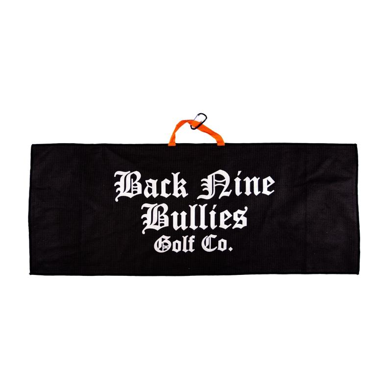 Back Nine Bullies Golf Towel - Perfect for Golf Lovers