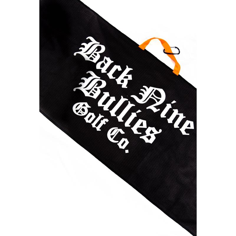 Back Nine Bullies Golf Towel - Perfect for Golf Lovers