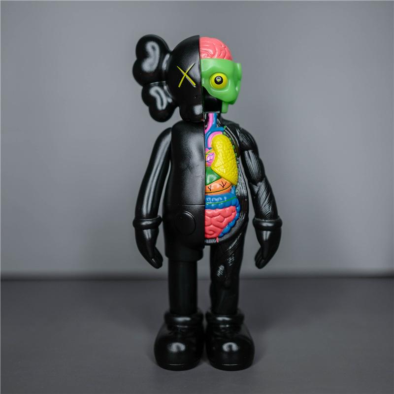 Halloween Kaws 8IN 20CM Decorative Sculpture Hypebeast Home Decor Statue, Art Figurine Halloween Gifts Halloween Decor