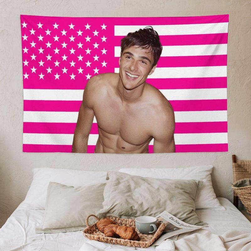 Jacob Elordi Flag Funny Jacob Flag for Wall Hanging poster Tapestry, Jacob Elordi 40 * 60in Tapestry,Funny Flag Decorations,Flag for Room, Dorm, Outdoor, Parties,Gift