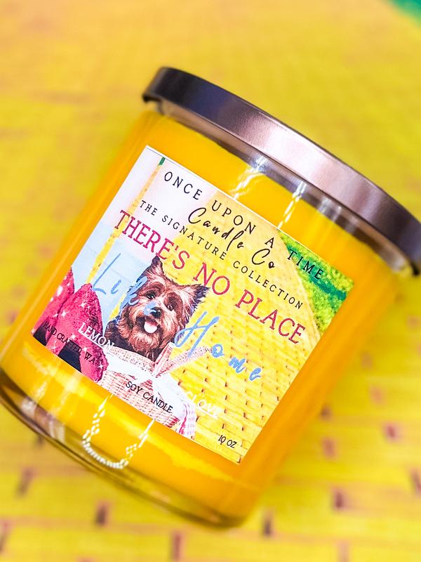 There's No Place Like Home, Wizard of Oz Soy Wax Candle-Lemon Pound Cake Gift