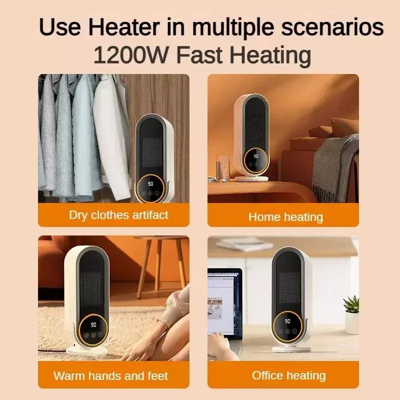 1200W Touch Screen Space Heater Portable Electric Heater Portable with Remote