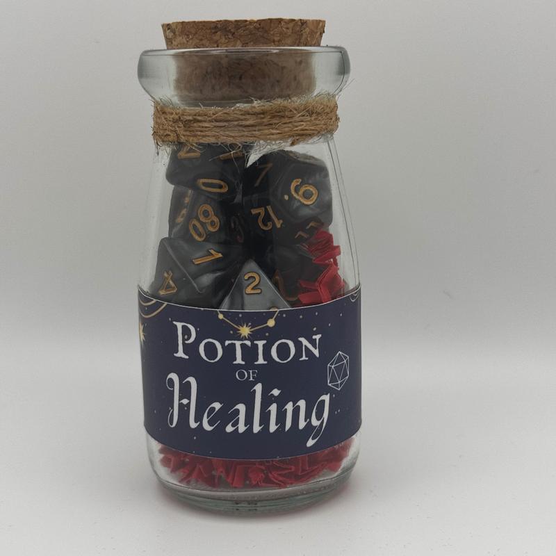 Mystery Adventure Potion Bottle Set with Stickers