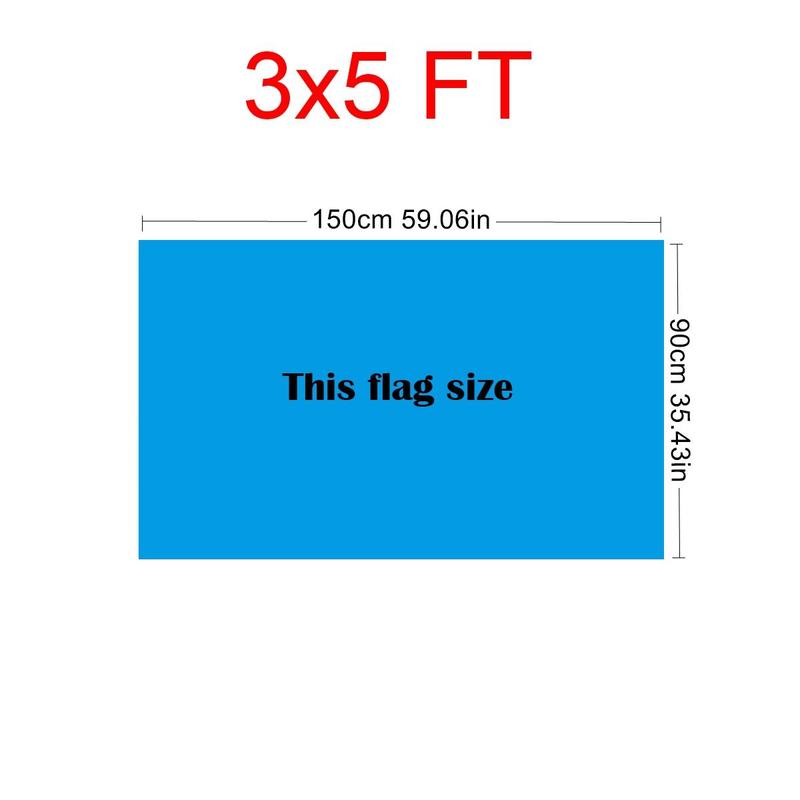 American Marine Corps Flag, 1 Count 3x5ft Outdoor Double Stitched Edges Flag with 2 Brass Grommets, Party Decorations Supplies for Parades