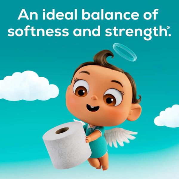 [Cyber Monday Sale] Angel Soft Toilet Paper, 16 Mega Rolls = 64 Regular Rolls, Soft and Strong Toilet Tissue Christmas Gift