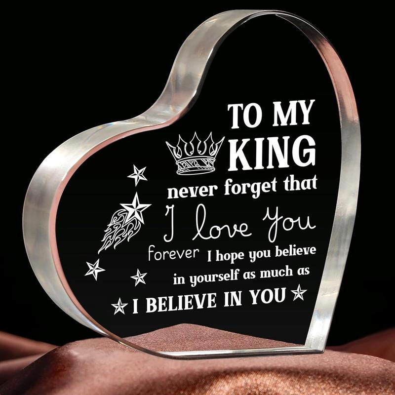 Gifts for Boyfriend, Boyfriend Christmas Gifts, Husband Gifts - I Love You Gifts for Him Anniversary Keepsake 3.9x3.9