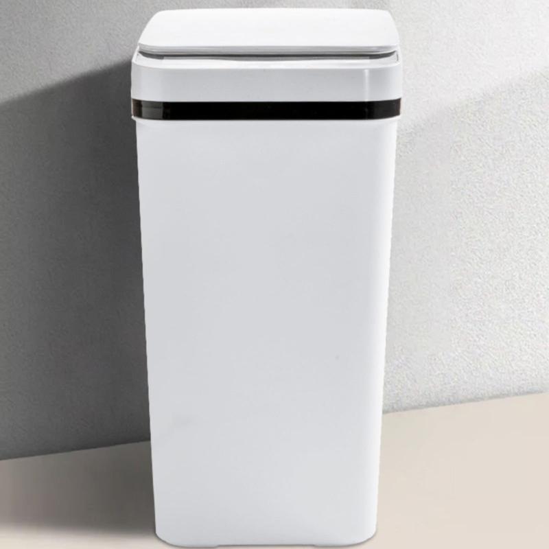 Relocy Sale Items Bathroom Smart Touchless Trash Can 2.2 Gallon Automatic Motion Sensor Rubbish Can with Lid Electric Narrow Small Garbage for Kitchen Living Room Toilet Bedroom