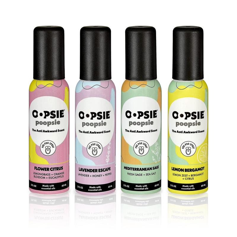 Oopsie Poopsie Toilet Bowl Freshener (4-Pack) Bottle Scent