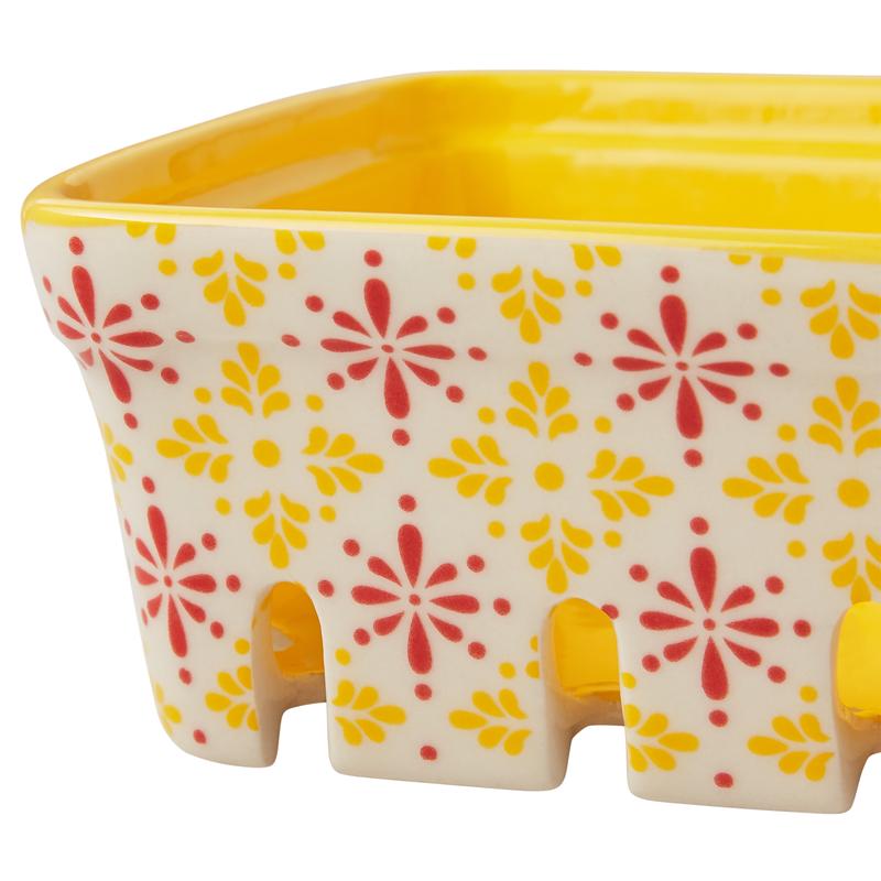 The Pioneer Woman Fancy Flourish 3-Piece Ceramic Fruit Basket Set No Brand Organiser Farmhouse