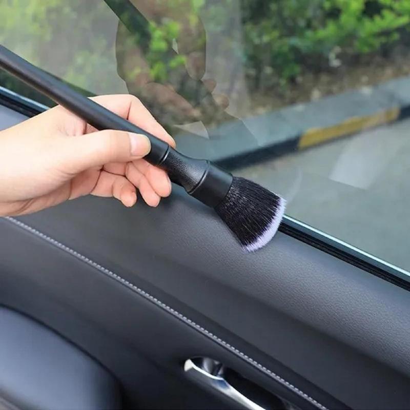 Car Interior Detailing Brush, Soft Bristle Car Interior Cleaning Dusting Brush, Multi-purpose Cleaning Brush for Interior Surfaces