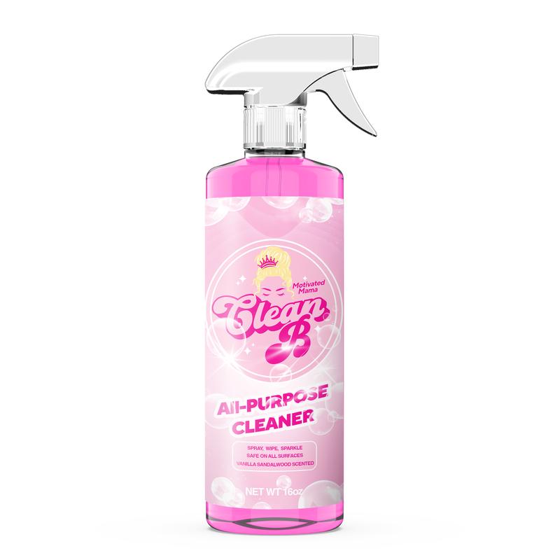 Clean B All Purpose Cleaner Household Cleaning Scented Spray