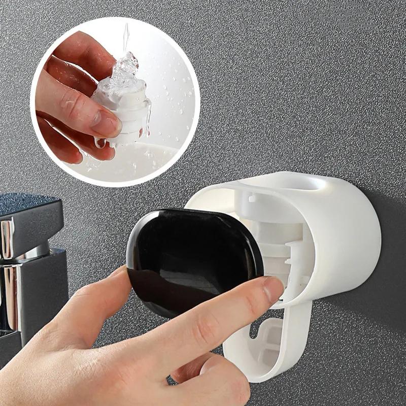 Automatic Toothpaste Dispenser Bathroom Accessories Toothbrush Holder for Home Bathroom Dental Cream Dispenser Dropshipping Does not apply