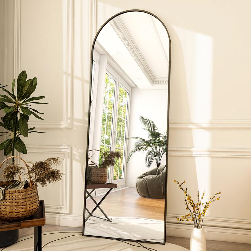 BEAUTYPEAK Arched Full Length Floor Mirror 64