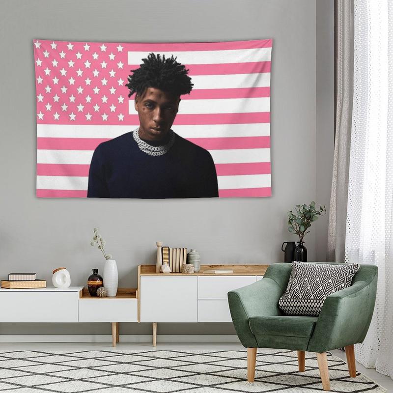 YoungBoy Never Broke Again Tapestry poster concert banner bedroom living room sofa dormitory bedside wall decoration painting