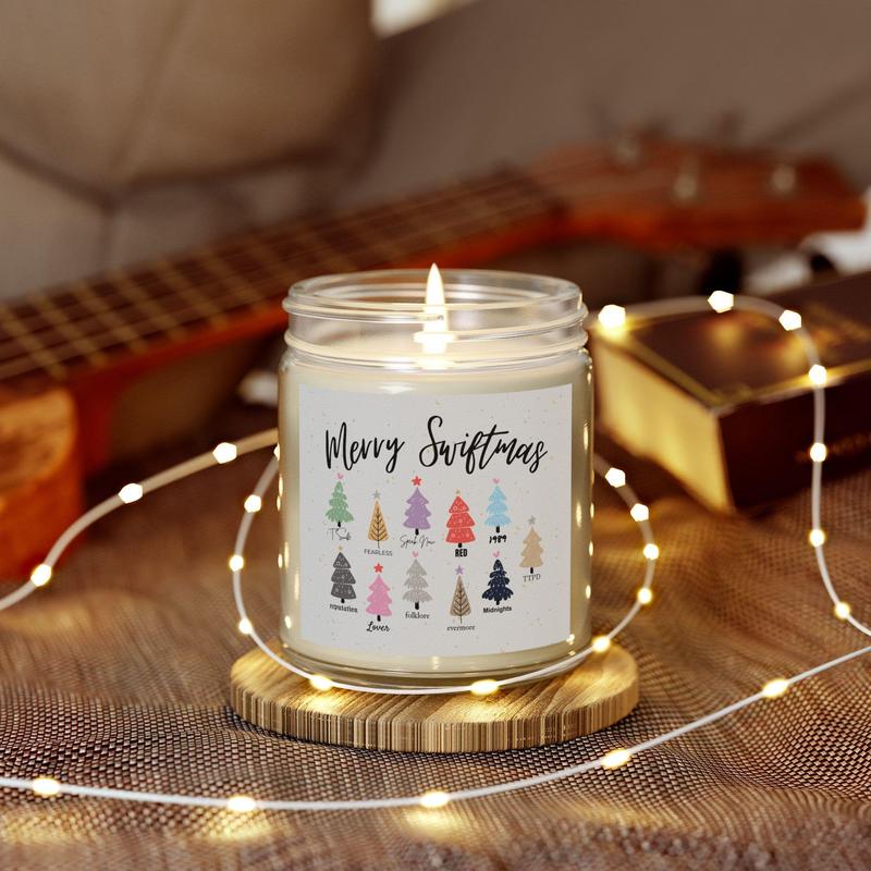 Swift Christmas Gift, Candle Taylor, Taylor Album Merch, Eras Concert Candle, Swifty Candle, Swift Xmas Gift, Swift Accessorie,