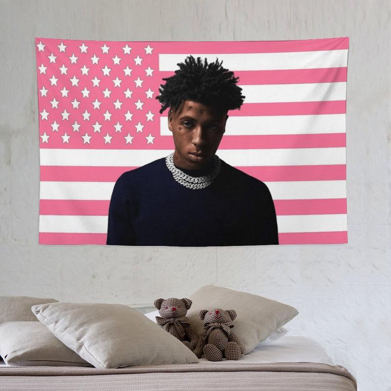 YoungBoy Never Broke Again Tapestry poster concert banner bedroom living room sofa dormitory bedside wall decoration painting