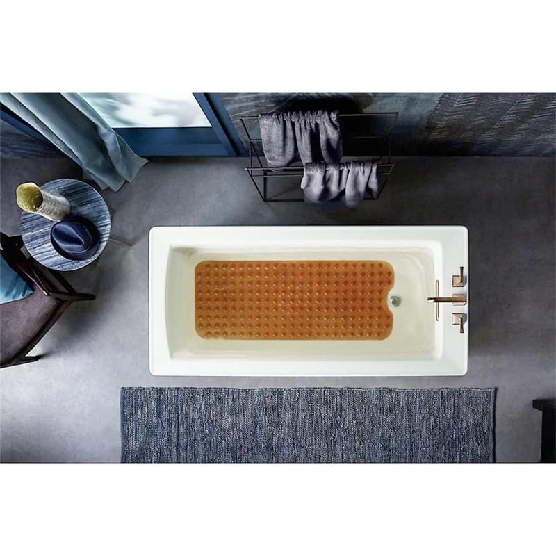 Bathtub Mats for Shower Tub Non-Slip Bath Mat 39 x 16 Inch Extra Long Shower Mat, Bath Tub Mat for Bathroom with Machine Washable