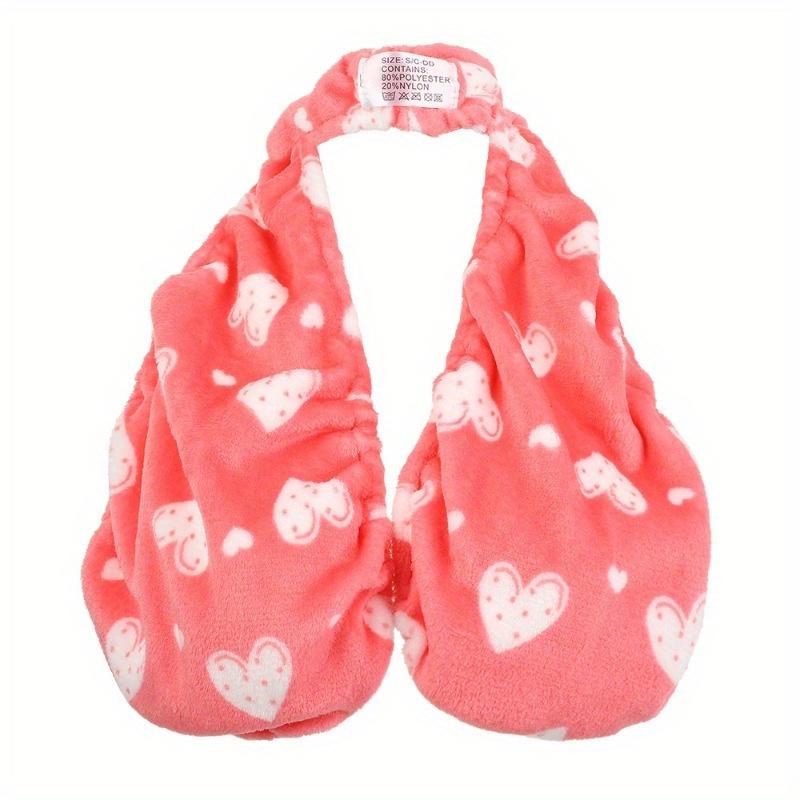 Convenient Absorbent and Breathable Towel, Bra, Bath Towel, Neck Wrap, Suitable for Beach, Sports, Daily Wear and Breastfeeding. Double-Sided Fluff Is Super Soft and Warm, Suitable for Women with Big Breasts