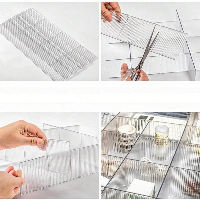 Assembled Drawer Divider, 1 Count Simple Design Makeup Organizer Divider, Home Storage Box for Home Office