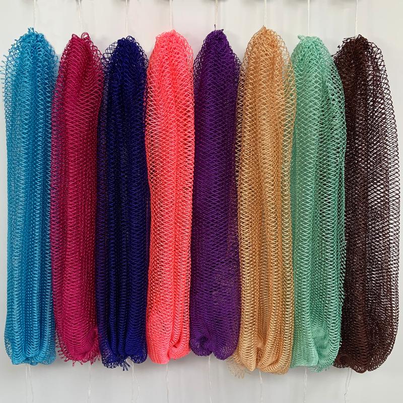 2 PCS Authentic African Exfoliating Net Bath Sponge Shower Pack