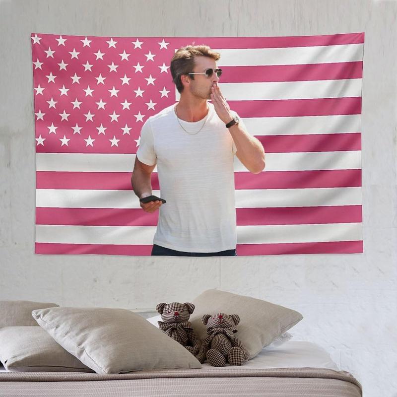 Glen Flag Powell Tapestry Wall Tapestry Poster Suitable for College Dormitory Cave Bedroom Living Room Party Decoration Merch