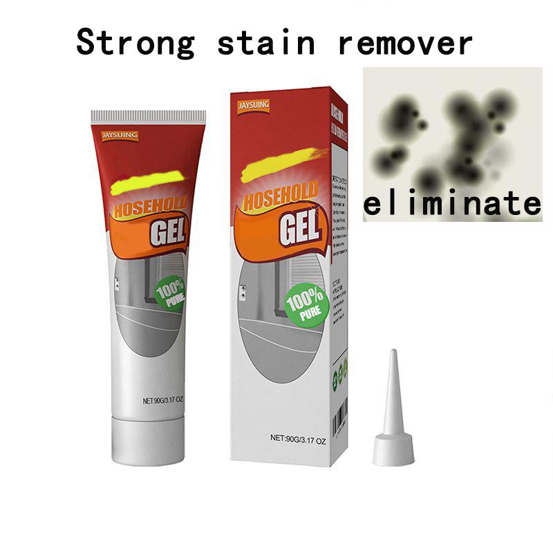 Refrigerator and washing machine seal stain cleaning gel, multi-purpose cleaning gel, household cleaner, suitable for stains on sink, bathtub, toilet seals, bathroom kitchen stain cleaning, for stubborn dirt attached to bathtub or shower seals