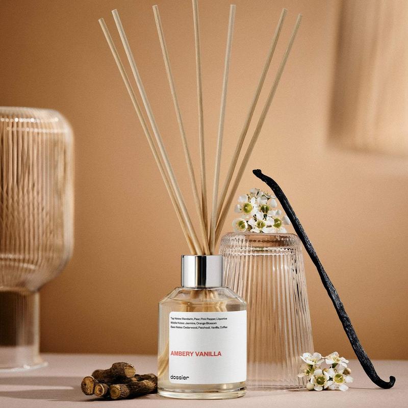 Ambery Vanilla Room Diffuser, Dossier, Room Diffuser, 100ml