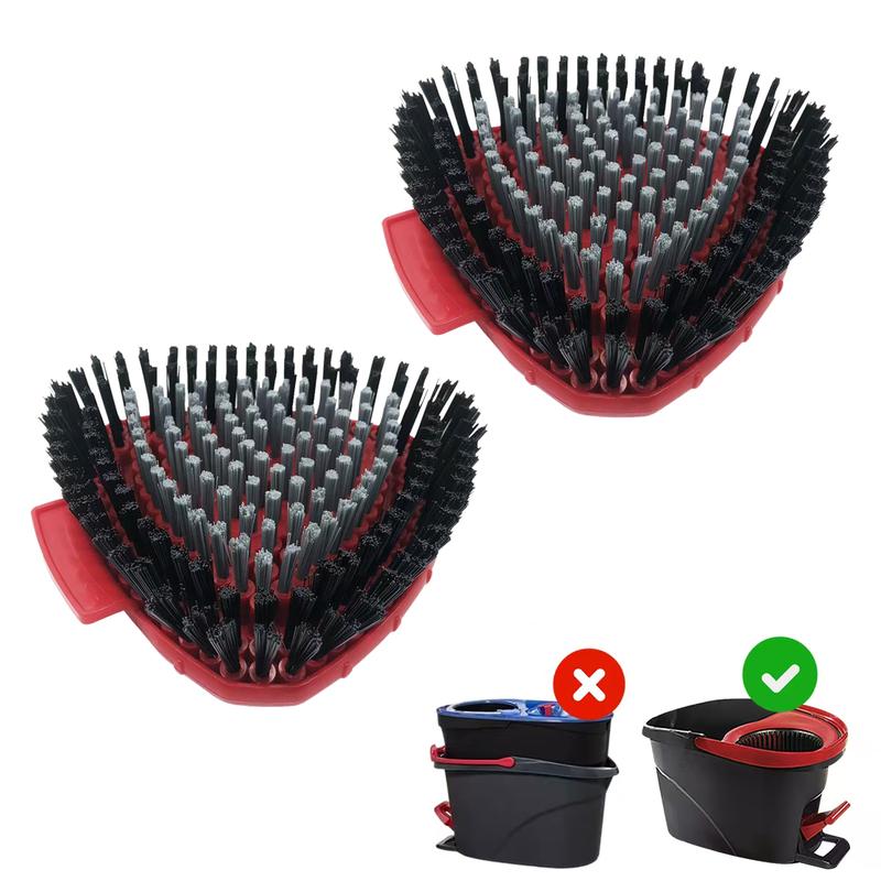 Brush Head  for O Cedar RinseClean 1Tank System, Please Note: Only for 1 Tank System, NOT for 2Tank, Shower Floor Scrubber, Hard Bristle Cleaning Brush for Bathroom Kitchen Wall Tile,Cleaning Supplies