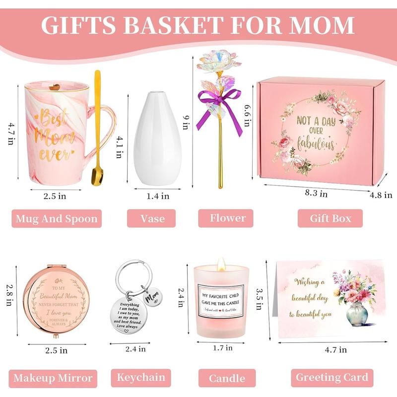 Birthday Gifts For Mom From Daughter Unique Mom Gifts Birthday Presents For Mom Christmas Gifts for Mom From Son Best Mom Ever Gifts For Mother Day Happy Birthday Mom