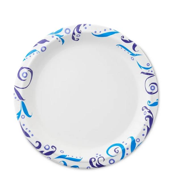 Great Value Everyday Disposable Paper Plates, 8.5