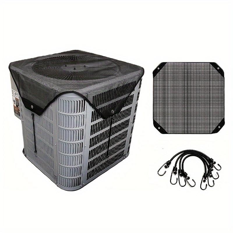 1pc Central Air Conditioner Cover for Outside Units - Top Universal Outdoor AC Cover Defender, Protective Mesh Cover for Outdoor AC Units,Includes1pc absorbent rag wicked light up ice cubes drew barrymore espresso machine fake chargers fan socket ceiling