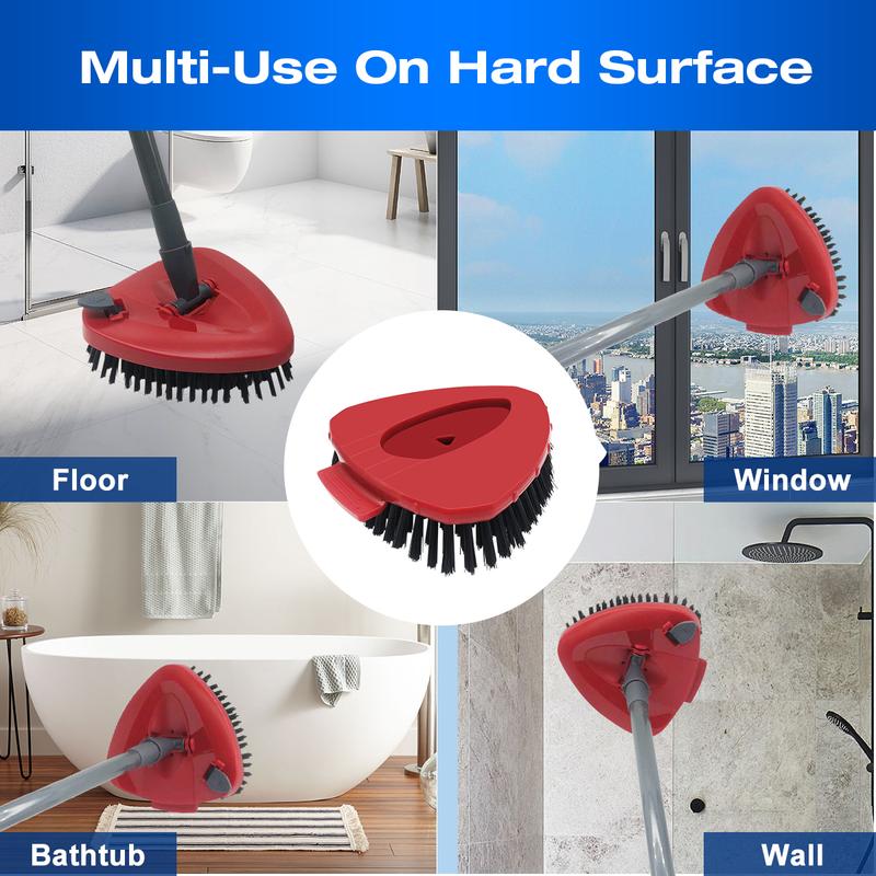 Brush Head  for O Cedar RinseClean 1Tank System, Please Note: Only for 1 Tank System, NOT for 2Tank, Shower Floor Scrubber, Hard Bristle Cleaning Brush for Bathroom Kitchen Wall Tile,Cleaning Supplies