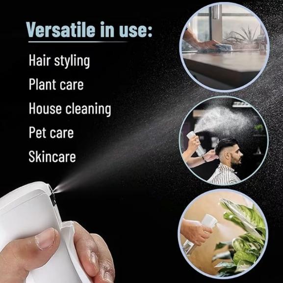 [Free Shipping]Hairdressing Spray Bottle,Home Continuous Spray Bottle for Hair,Barber Spray Hair Watering Can-Multi-use Water Organizer for Home and Hair Salon,Skin Care spray bottle Organiser Canister,Beauty Essential Oil Scents & More Canister Organiser