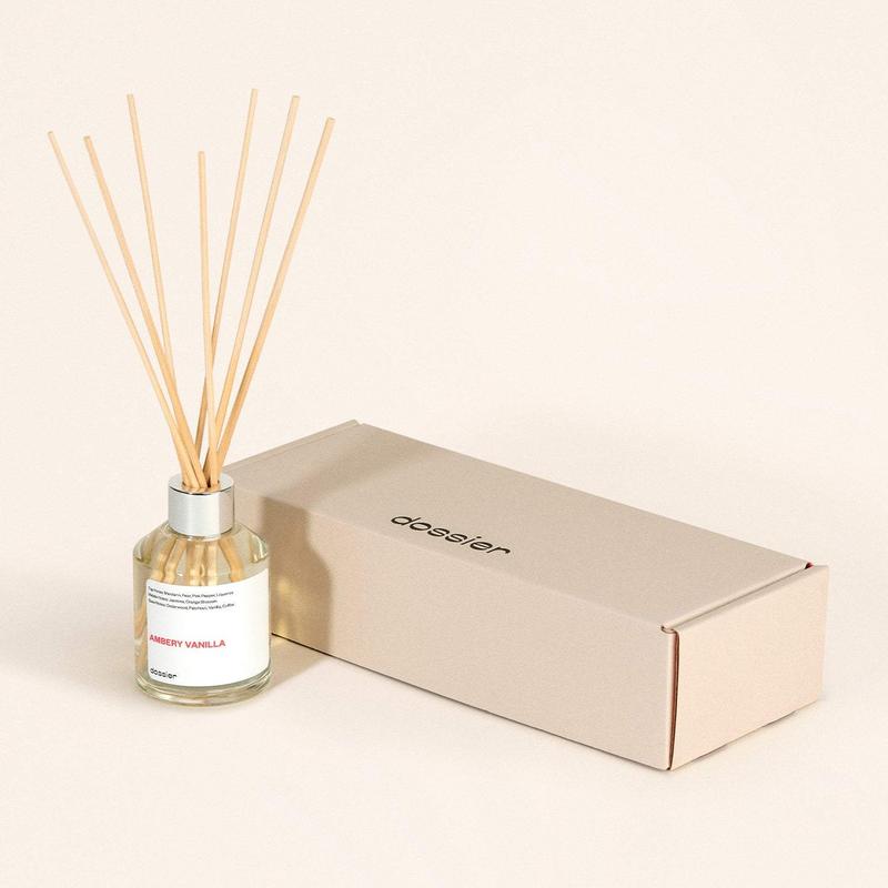 Ambery Vanilla Room Diffuser, Dossier, Room Diffuser, 100ml