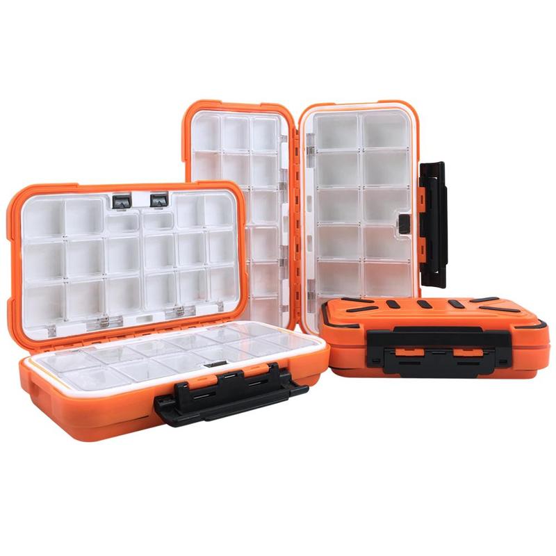 Multi-grid Screw Storage Box, 1 Count Waterproof Storage Box with Compartments, Portable Organizer for Home & Office