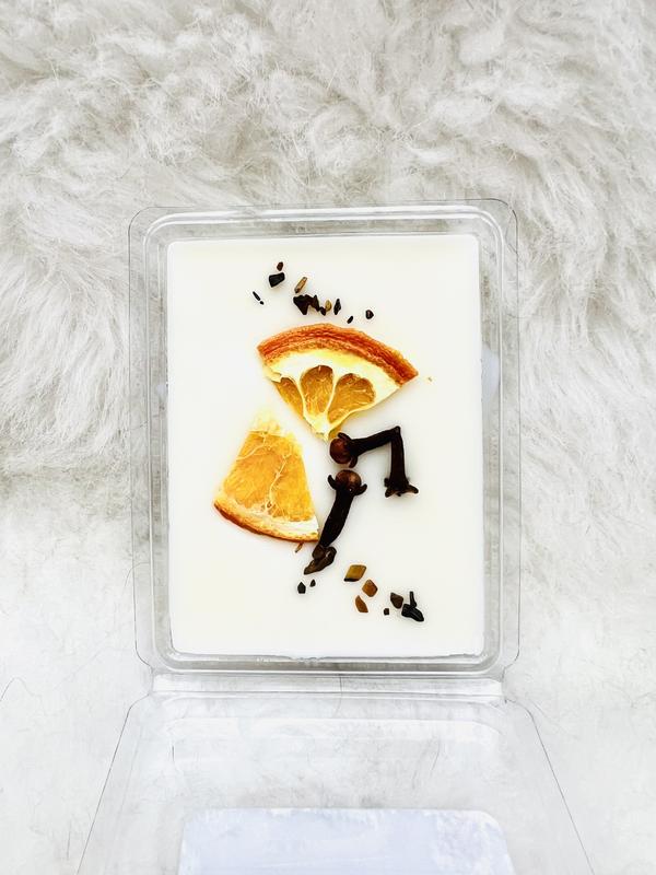 Orange Pomander Soy Intention Wax Melts - Holiday Wax Melts Christmas Wax Melts