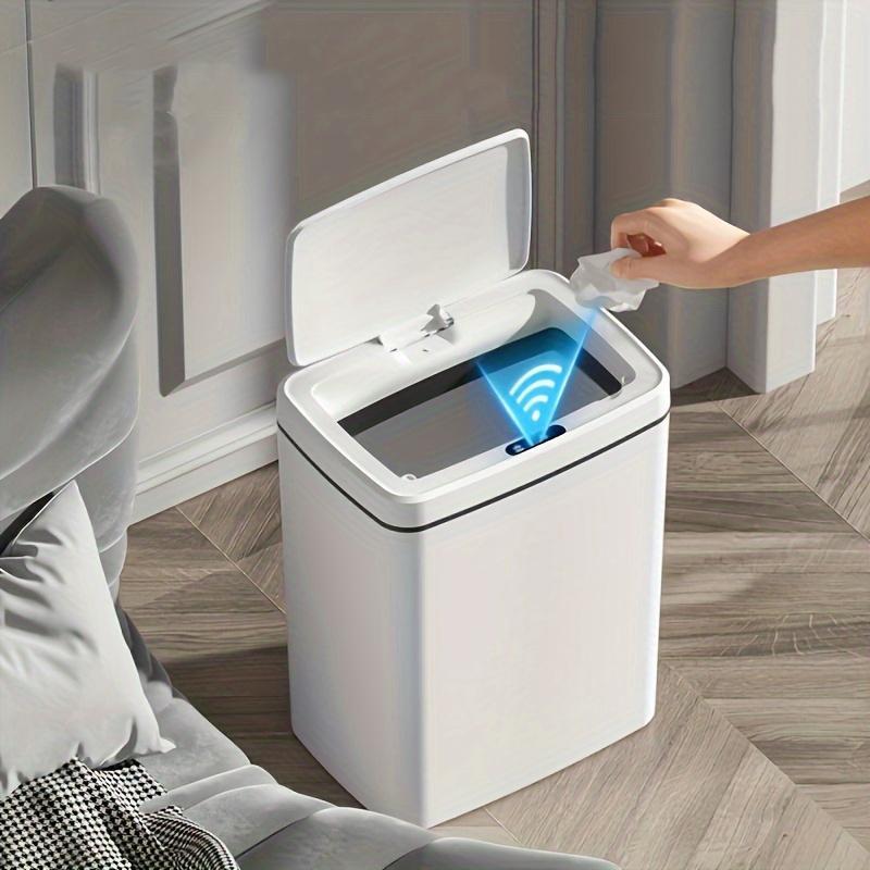 Smart Sensor Trash Can, 1 Count Multifunctional Dynamic Sensor Mode Trash Can, Household Waste Bin for Kitchen, Office, Living Room, Battery Not Included