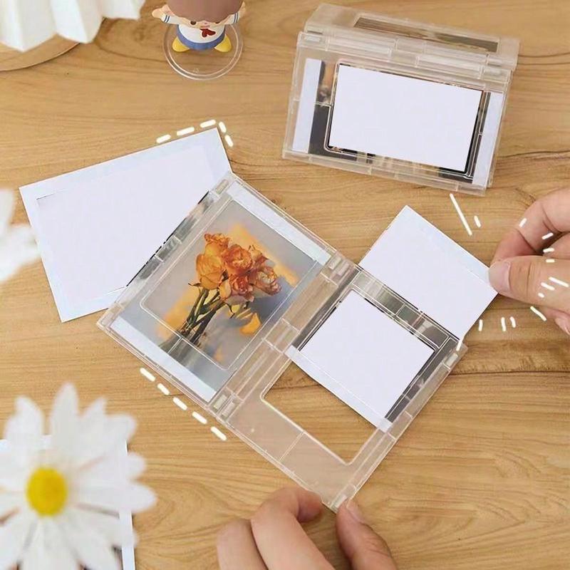 Magnetic Photo Frame, 10pcs set Modern Style Creative Magnetic Fridge Photo Frame, Home Decor for  Kitchen Living Room Office Dormitory