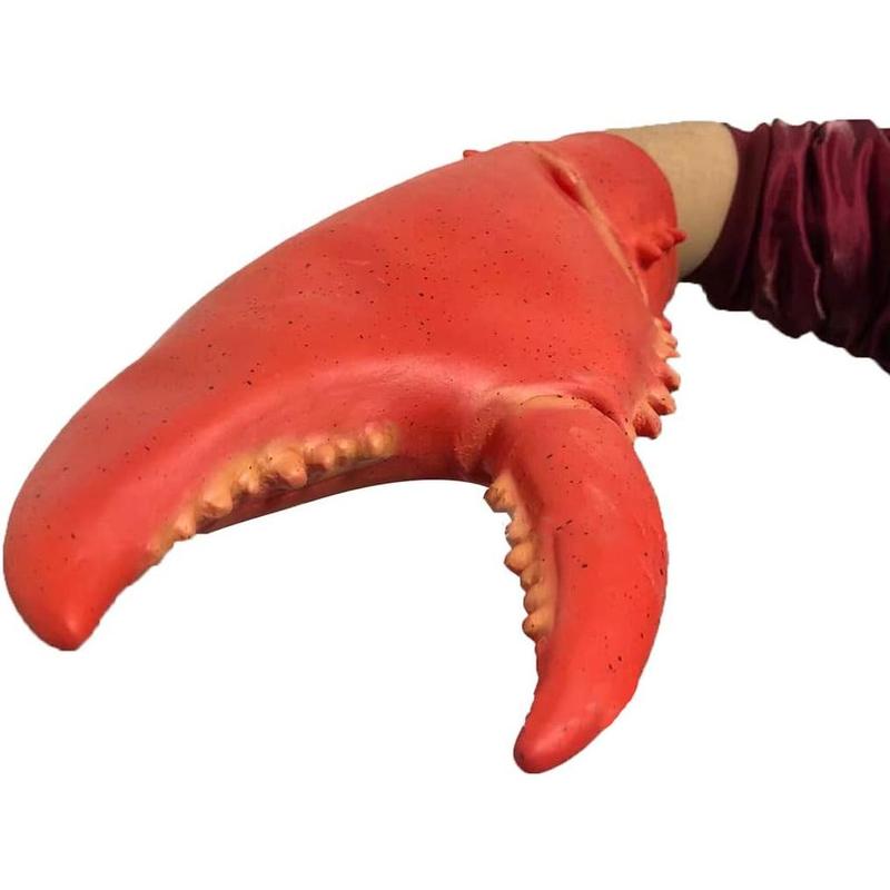 Funny Lobster Crab Claws Gloves Hands  Props Halloween Toys,Funny White Elephant Gag Gift