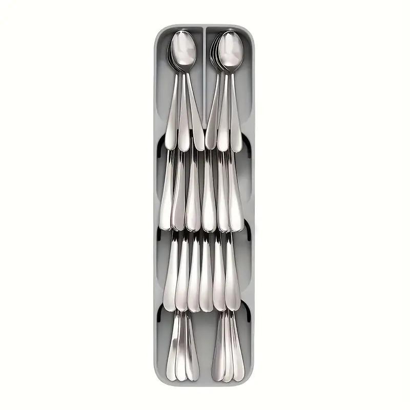 Kitchen Utensil Storage Holder, 1 Count Multifunctional Cutlery Storage Box, Cutlery Divider Storage Box, Kitchen Storage Box, Kitchen Accessories