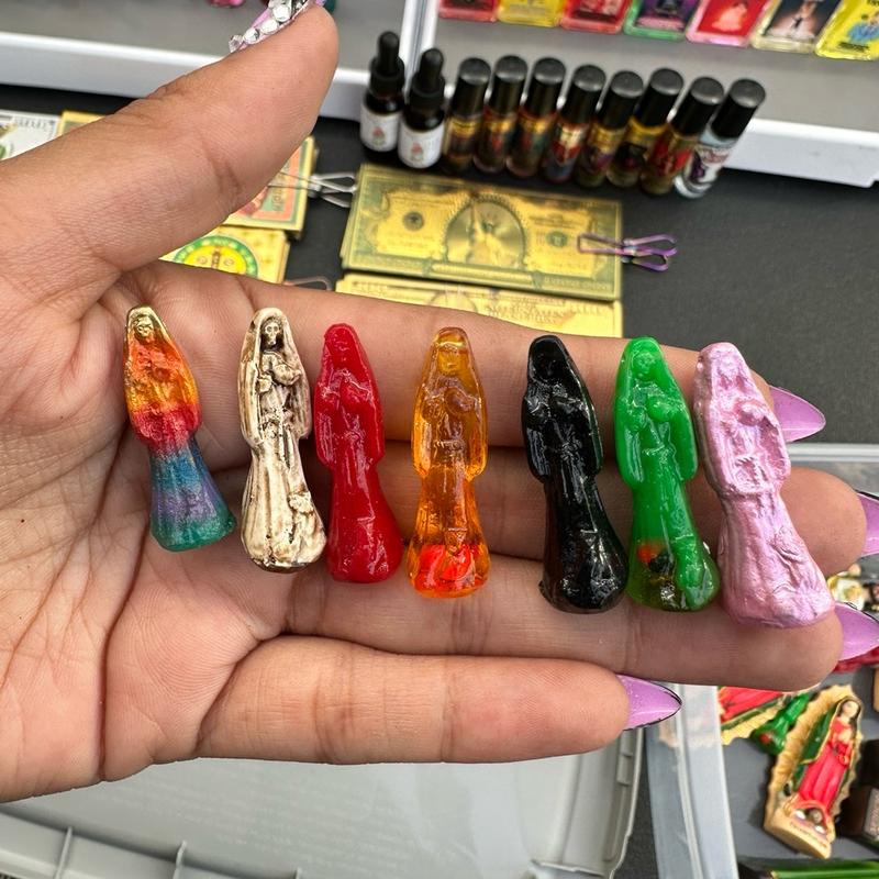 Mini Santa Muerte Statue